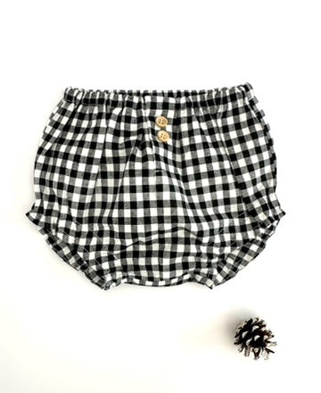 Short Diaper Cover | Gingham