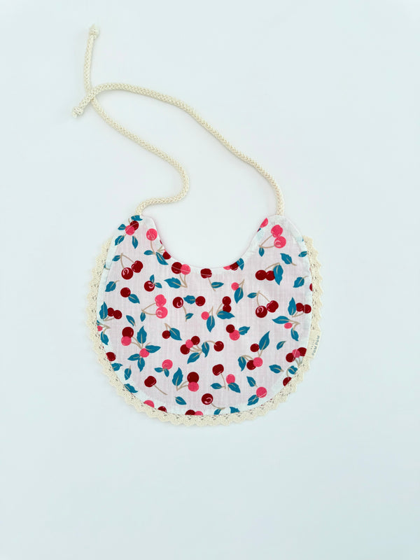 Reversible Bib |  Cherry