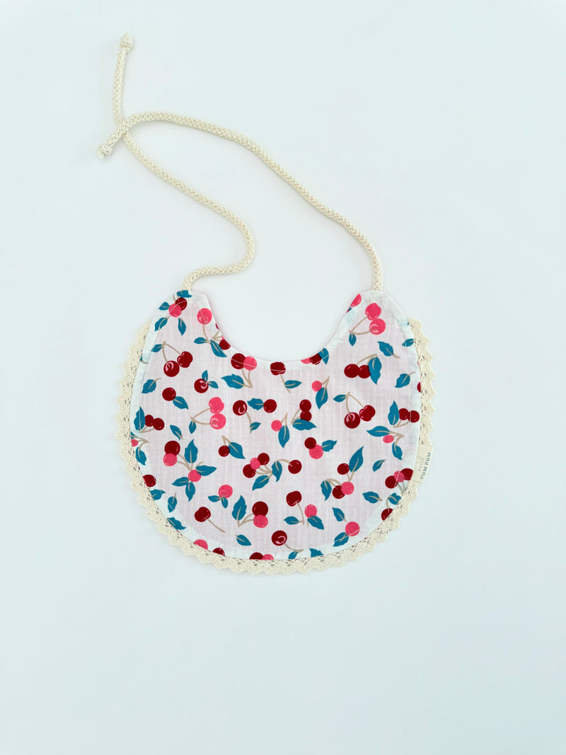 Reversible Bib |  Cherry