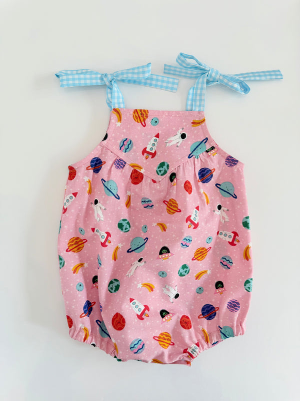Helena Romper | Pink Astronaut