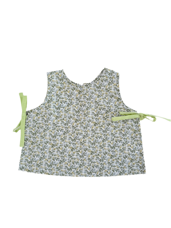 Open Side Top | Green Leaves