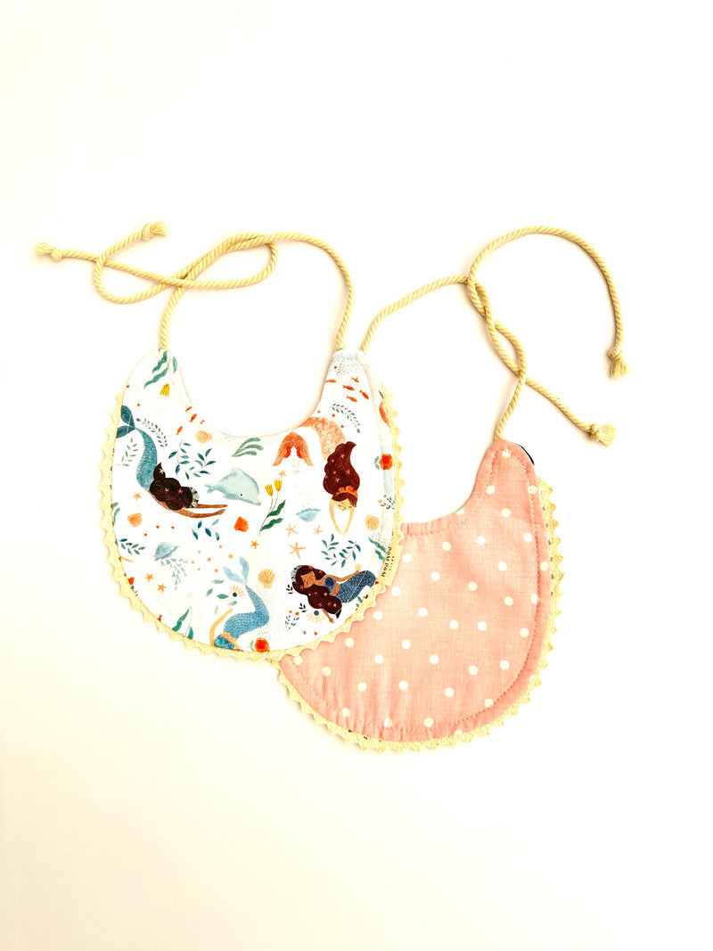 Reversible Bib | Mermaid - Petit Pom Pom