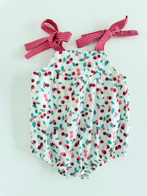 Helena Romper | Cherry