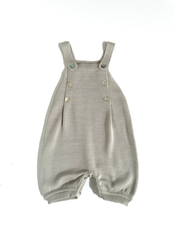 Knit Romper long | Sand