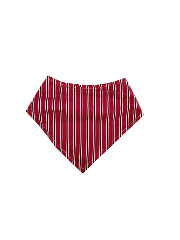 Bandana Bib | Red Lines