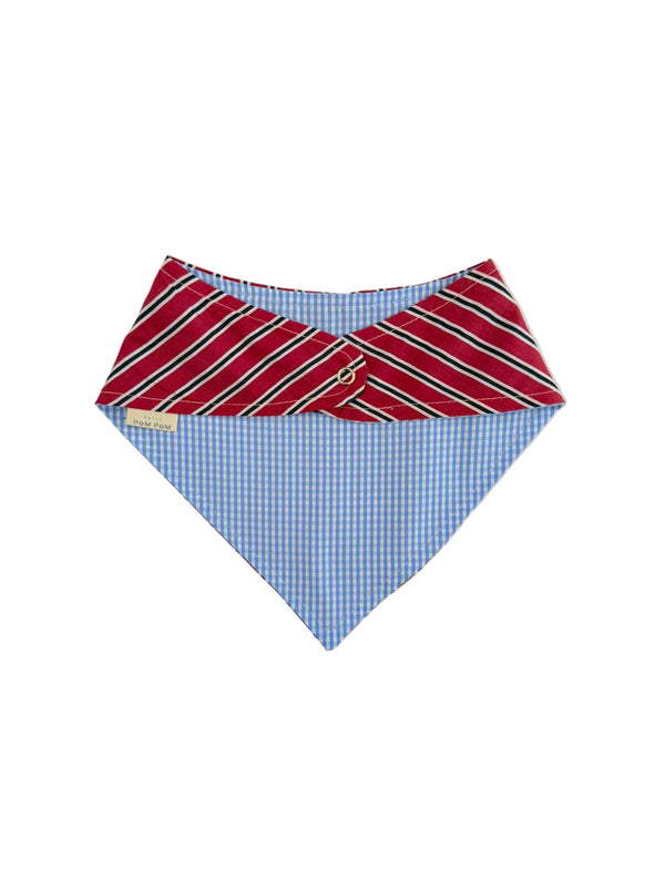 Bandana Bib | Red Lines
