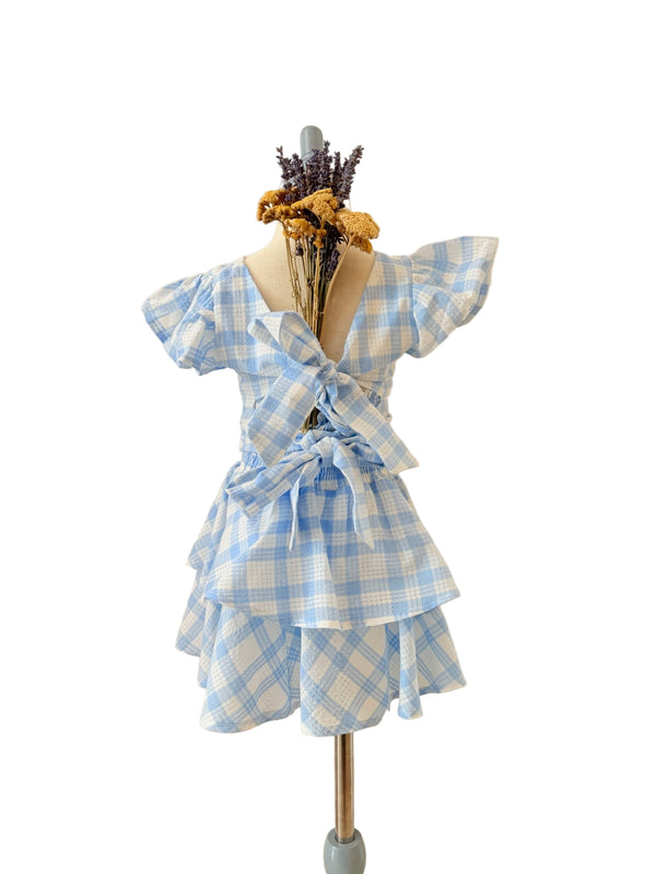 Set | Blue Gingham